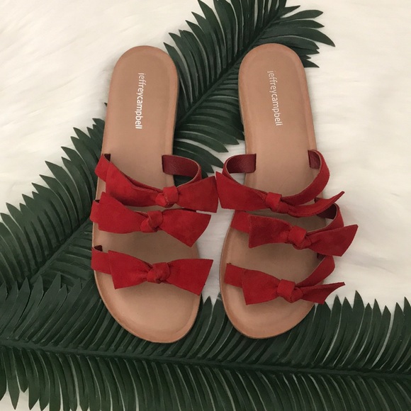jeffrey campbell atone bow sandals